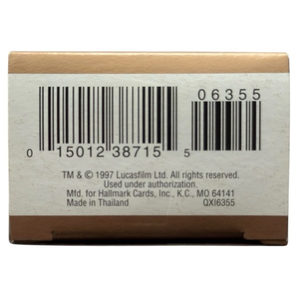 Yoda Star Wars Ornament – Hallmark Keepsake 1997 NEW - Picture 3 of 3